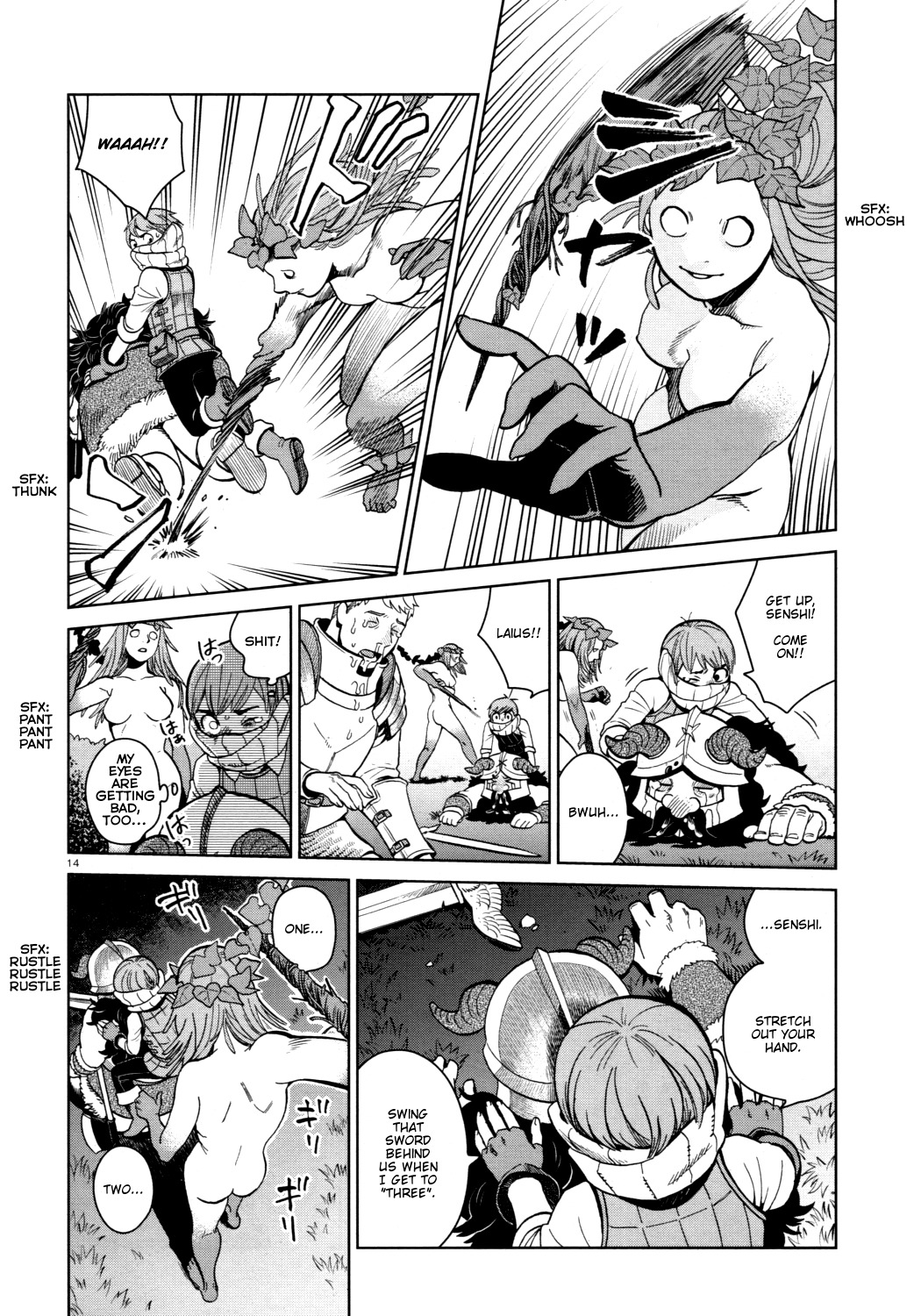 Dungeon Meshi Chapter 31 page 14 - Chapter 31: Dryad