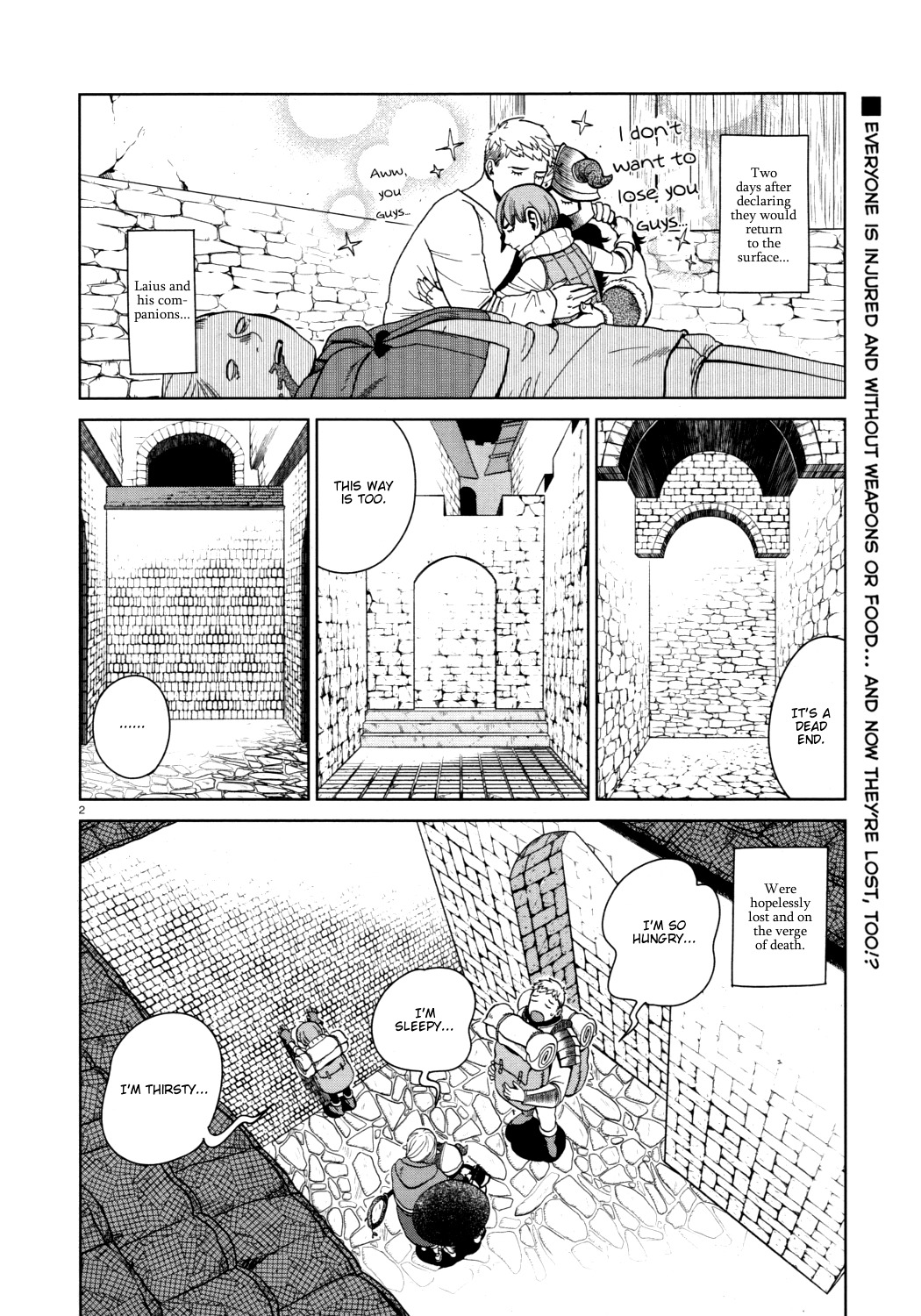 Dungeon Meshi Chapter 31 page 2 - Chapter 31: Dryad