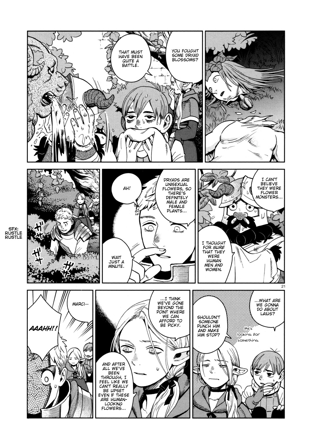 Dungeon Meshi Chapter 31 page 21 - Chapter 31: Dryad
