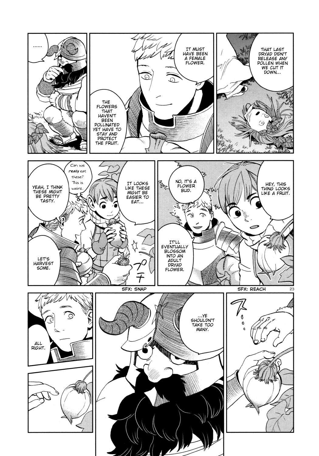 Dungeon Meshi Chapter 31 page 23 - Chapter 31: Dryad