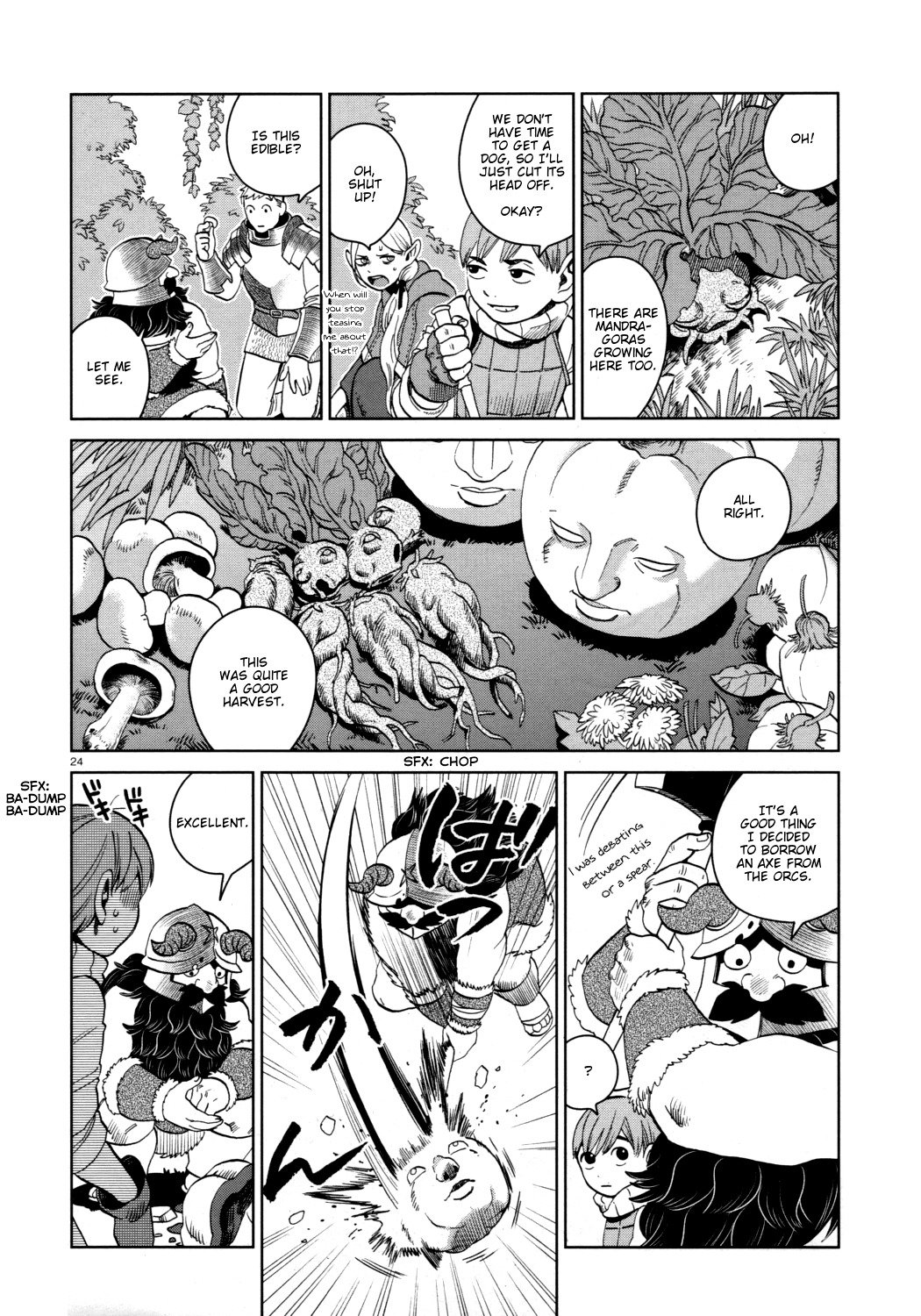 Dungeon Meshi Chapter 31 page 24 - Chapter 31: Dryad