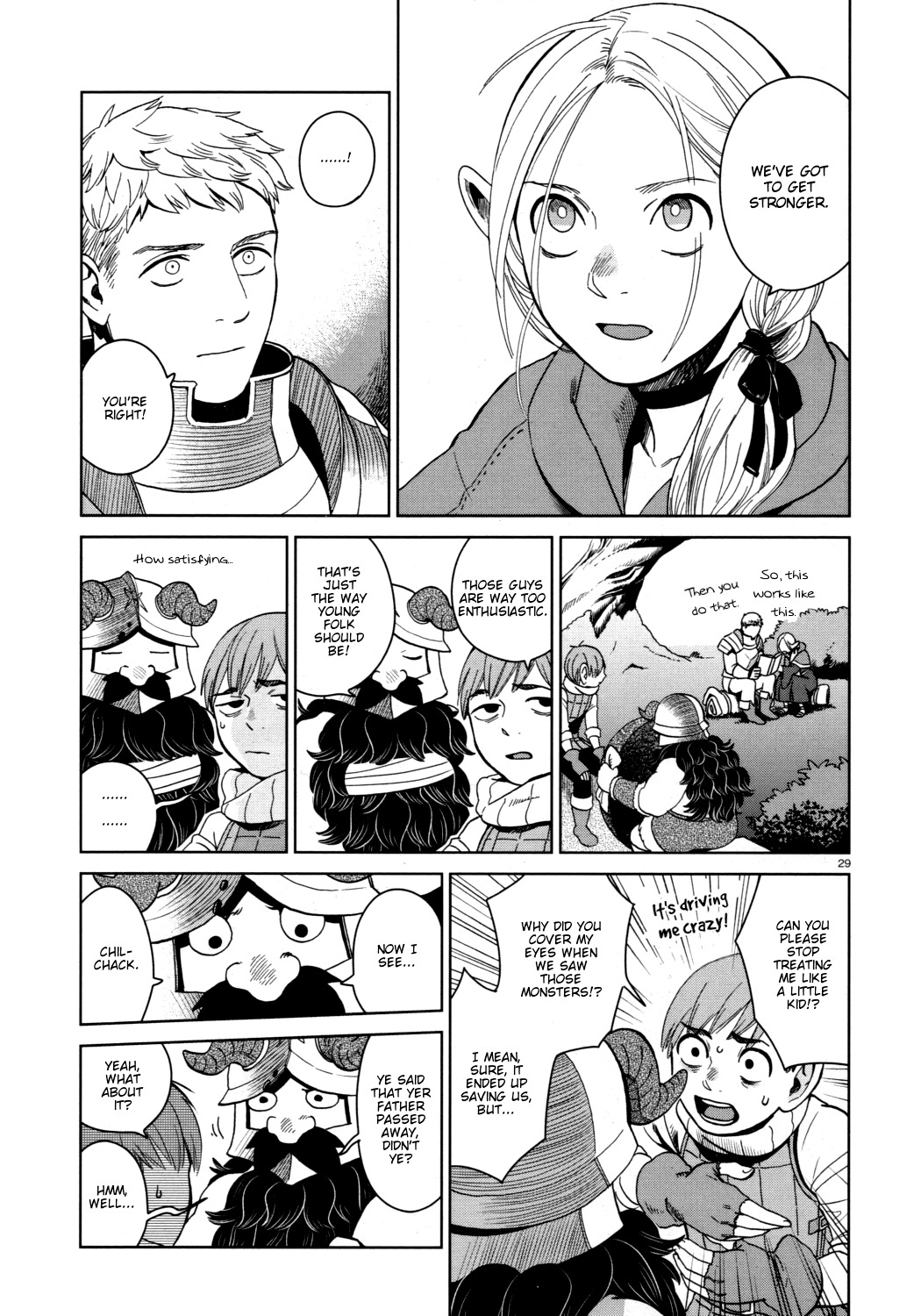 Dungeon Meshi Chapter 31 page 29 - Chapter 31: Dryad