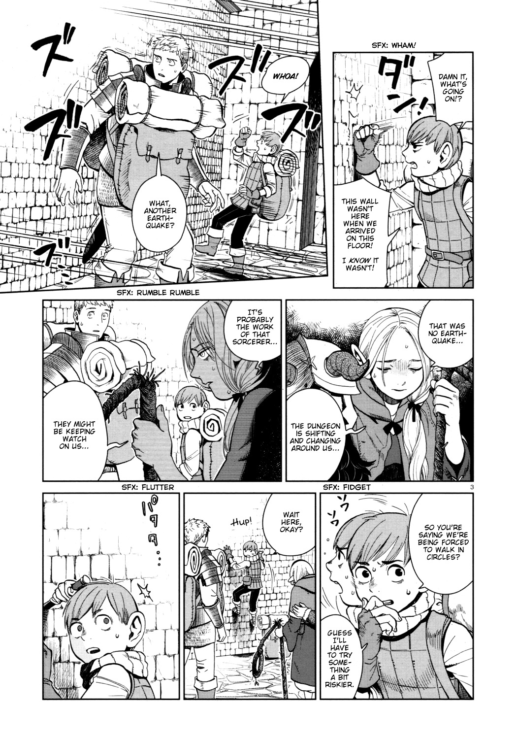 Dungeon Meshi Chapter 31 page 3 - Chapter 31: Dryad