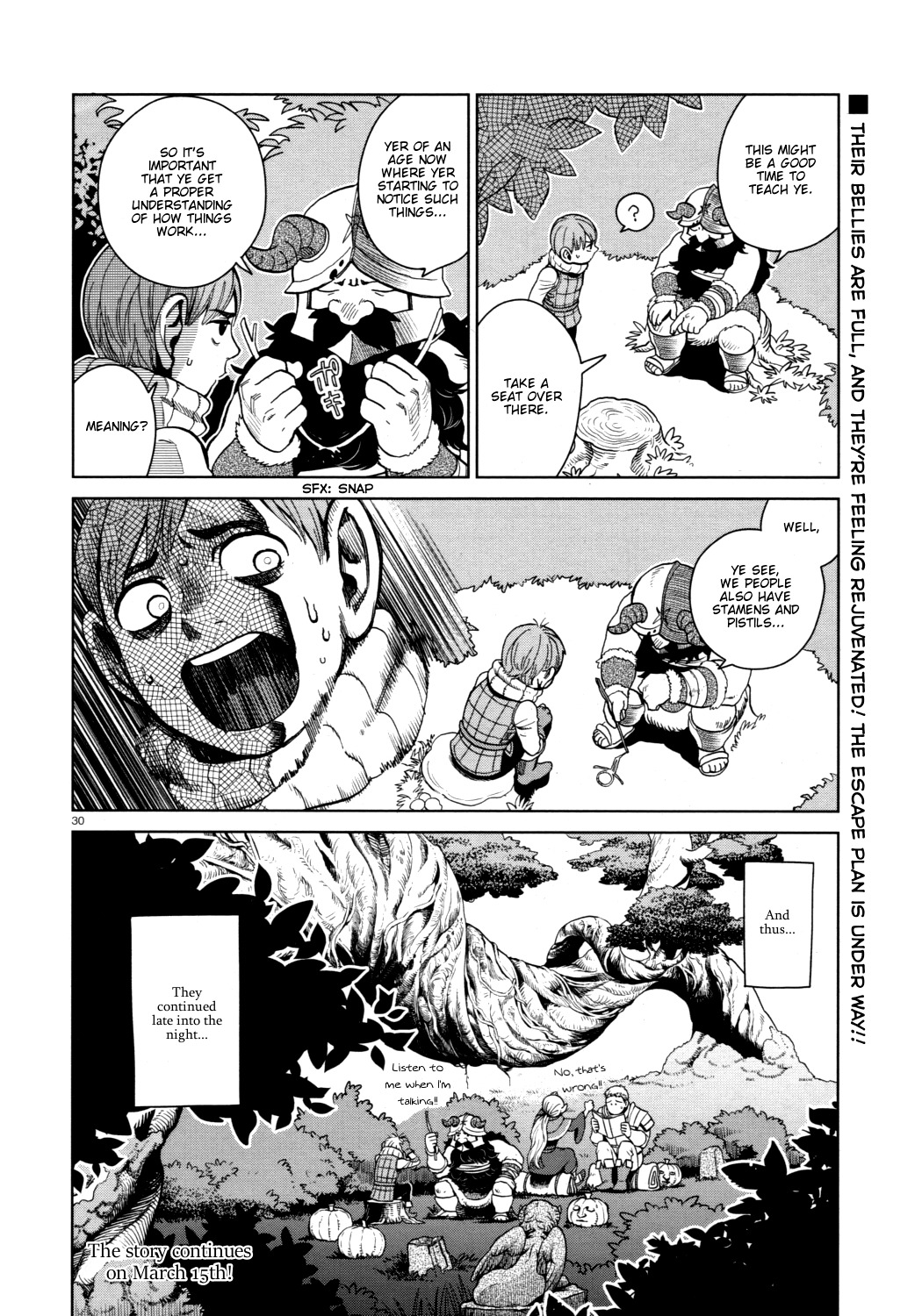 Dungeon Meshi Chapter 31 page 30 - Chapter 31: Dryad