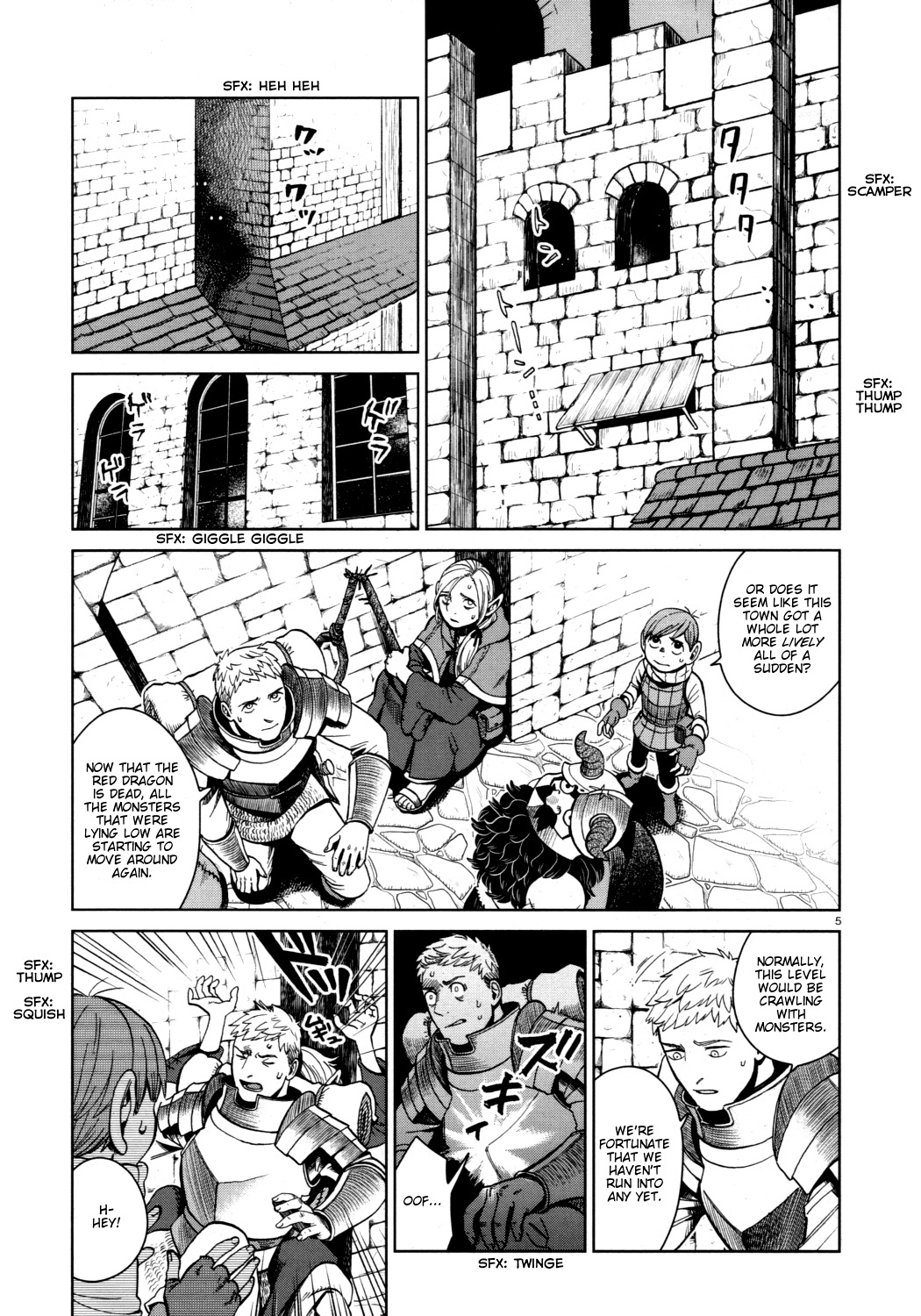 Dungeon Meshi Chapter 31 page 5 - Chapter 31: Dryad