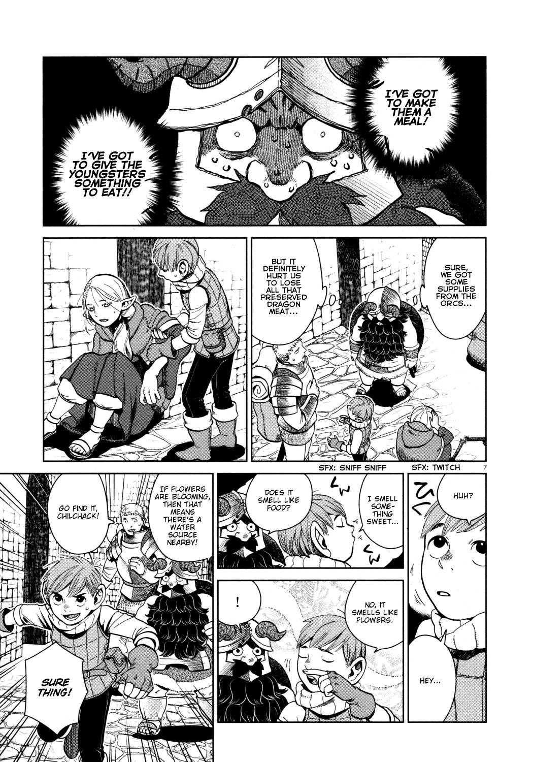 Dungeon Meshi Chapter 31 page 7 - Chapter 31: Dryad