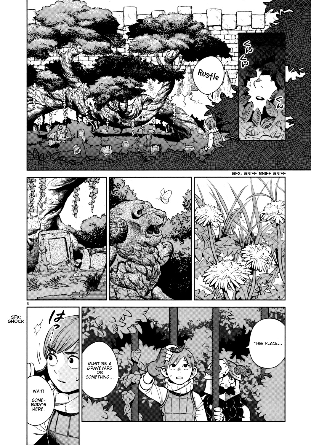 Dungeon Meshi Chapter 31 page 8 - Chapter 31: Dryad