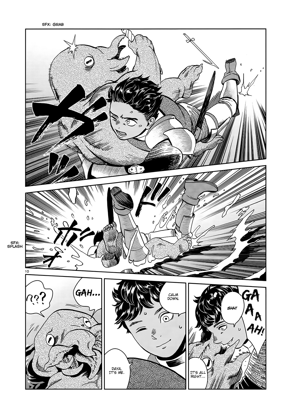 Dungeon Meshi Chapter 32 page 10 - Chapter 32: Sea Serpent (Part 1)