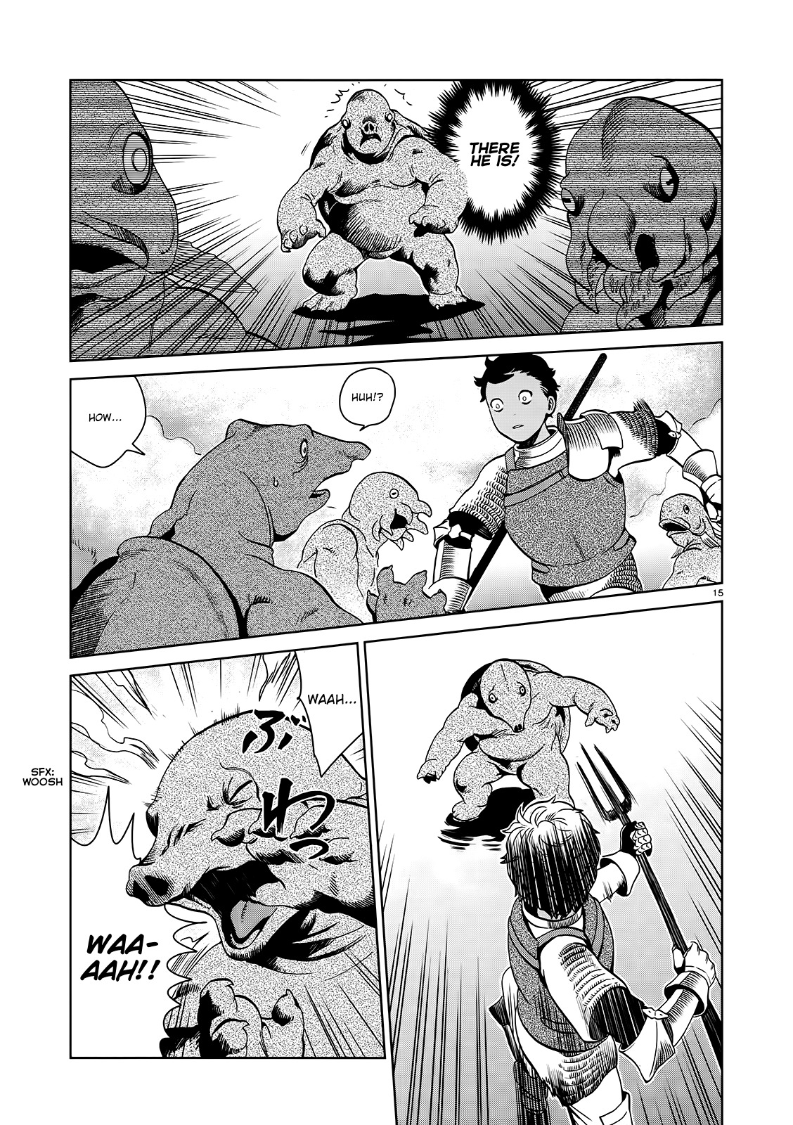 Dungeon Meshi Chapter 32 page 15 - Chapter 32: Sea Serpent (Part 1)