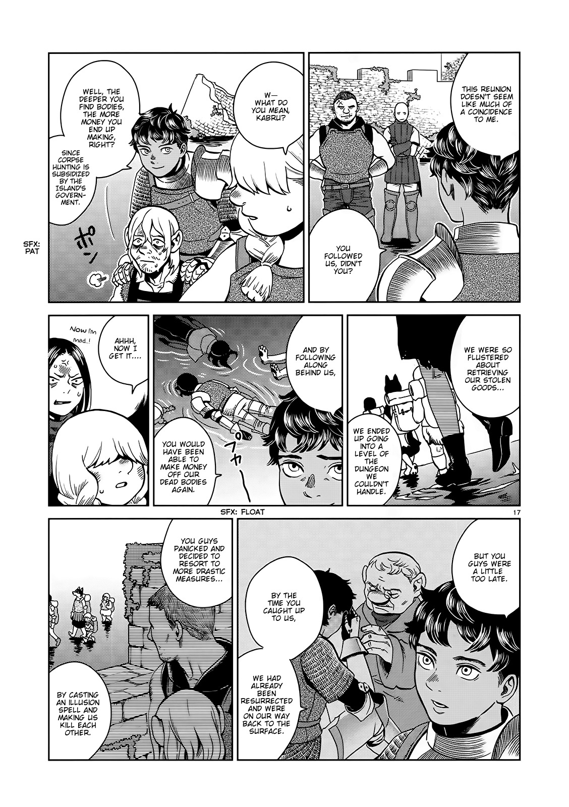 Dungeon Meshi Chapter 32 page 17 - Chapter 32: Sea Serpent (Part 1)