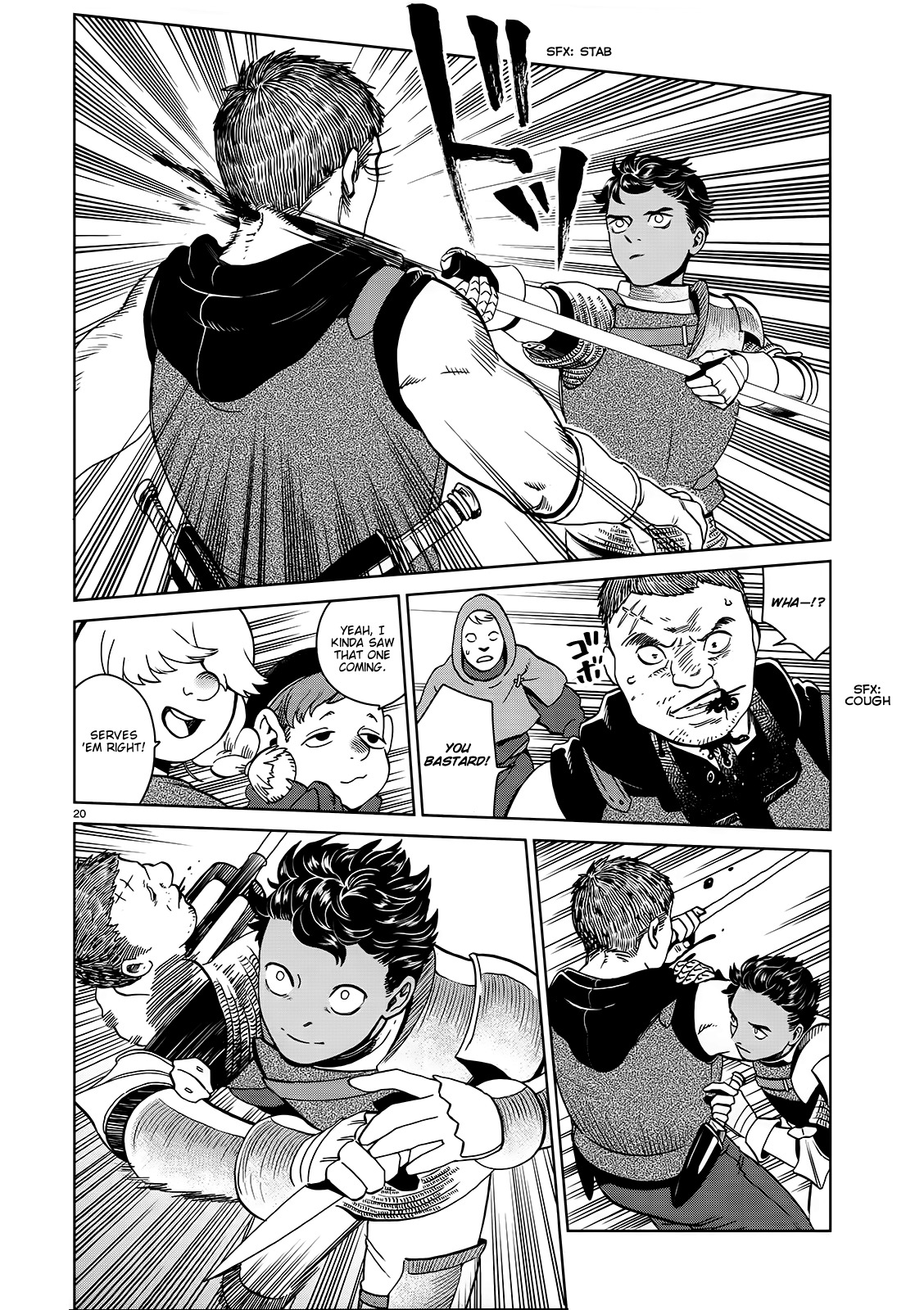 Dungeon Meshi Chapter 32 page 20 - Chapter 32: Sea Serpent (Part 1)