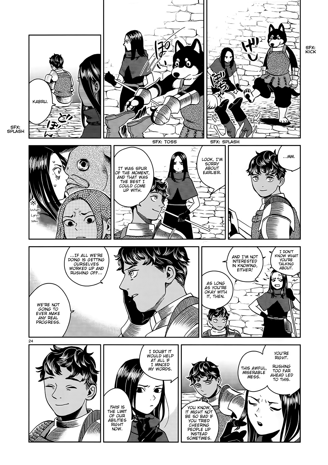 Dungeon Meshi Chapter 32 page 24 - Chapter 32: Sea Serpent (Part 1)