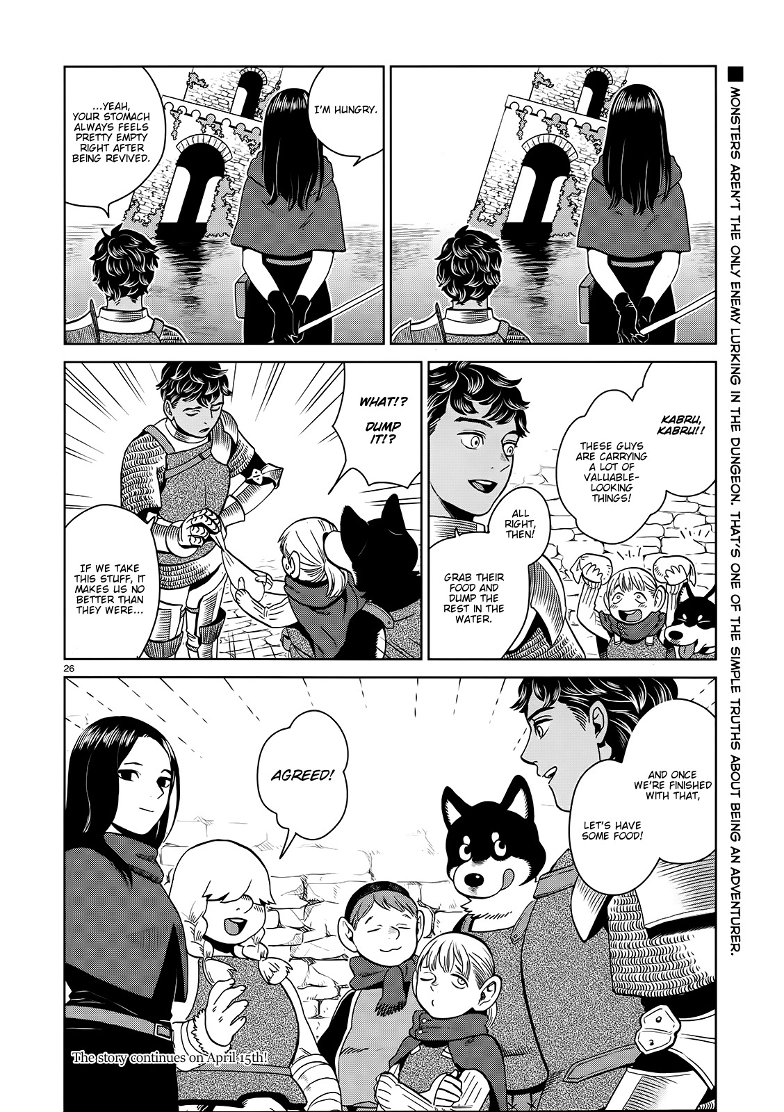 Dungeon Meshi Chapter 32 page 26 - Chapter 32: Sea Serpent (Part 1)