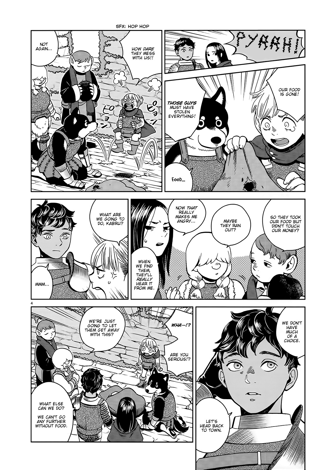 Dungeon Meshi Chapter 32 page 4 - Chapter 32: Sea Serpent (Part 1)
