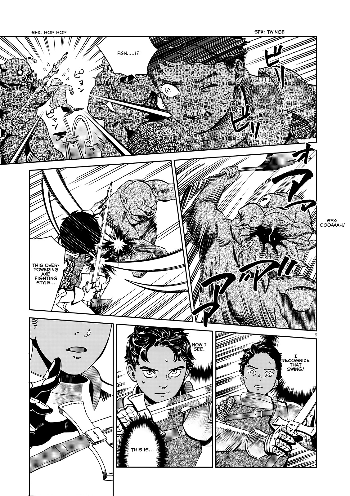 Dungeon Meshi Chapter 32 page 9 - Chapter 32: Sea Serpent (Part 1)