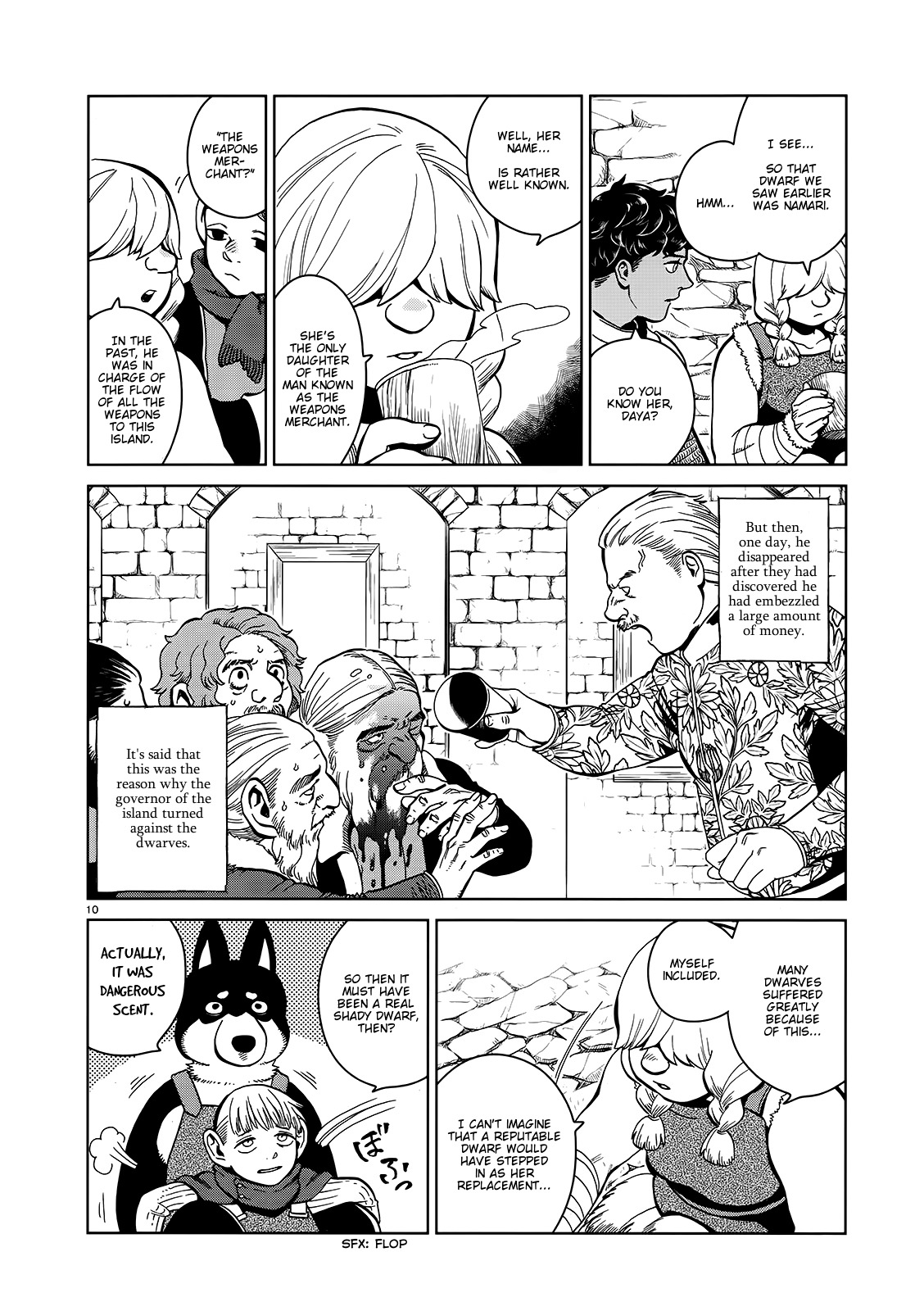 Dungeon Meshi Chapter 33 page 10 - Chapter 33: Sea Serpent (Part II)