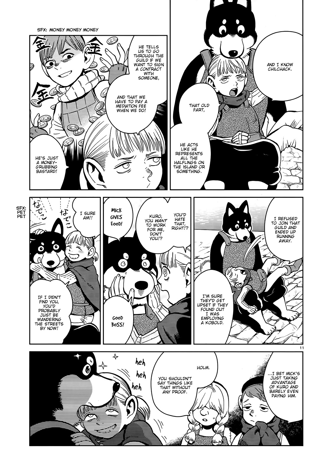 Dungeon Meshi Chapter 33 page 11 - Chapter 33: Sea Serpent (Part II)