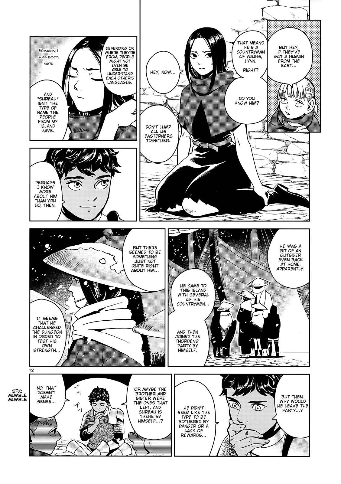Dungeon Meshi Chapter 33 page 12 - Chapter 33: Sea Serpent (Part II)