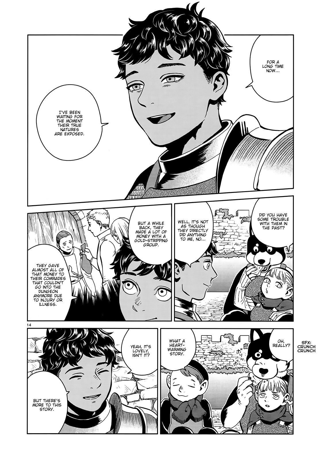 Dungeon Meshi Chapter 33 page 14 - Chapter 33: Sea Serpent (Part II)