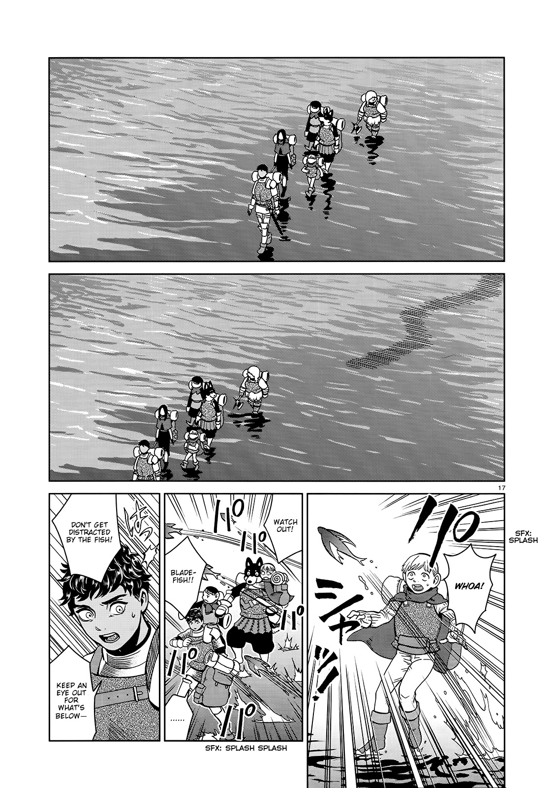 Dungeon Meshi Chapter 33 page 17 - Chapter 33: Sea Serpent (Part II)