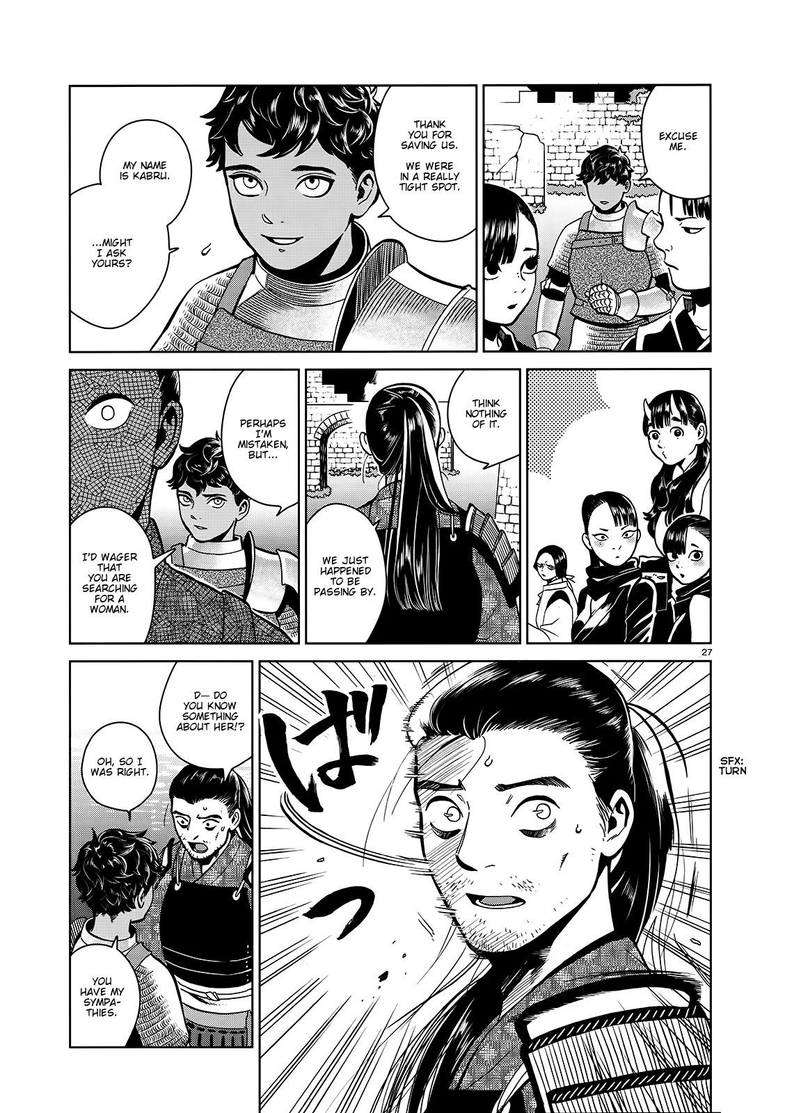 Dungeon Meshi Chapter 33 page 27 - Chapter 33: Sea Serpent (Part II)