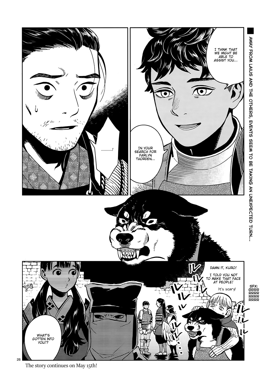 Dungeon Meshi Chapter 33 page 28 - Chapter 33: Sea Serpent (Part II)
