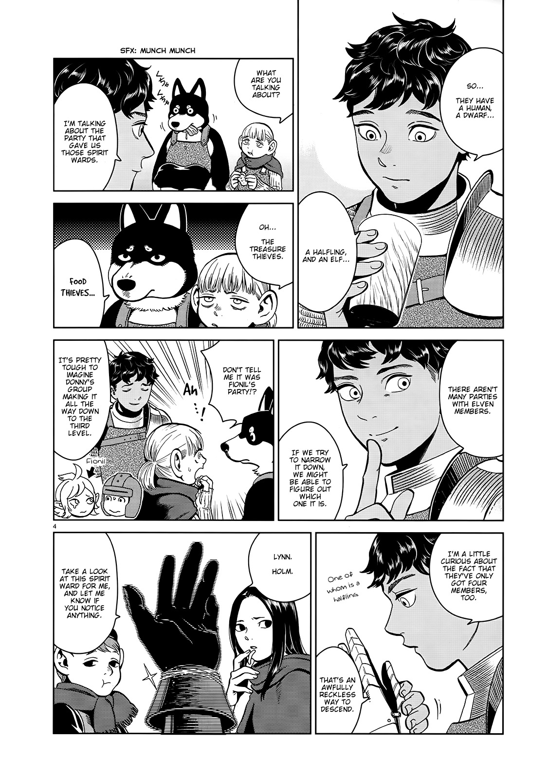 Dungeon Meshi Chapter 33 page 4 - Chapter 33: Sea Serpent (Part II)