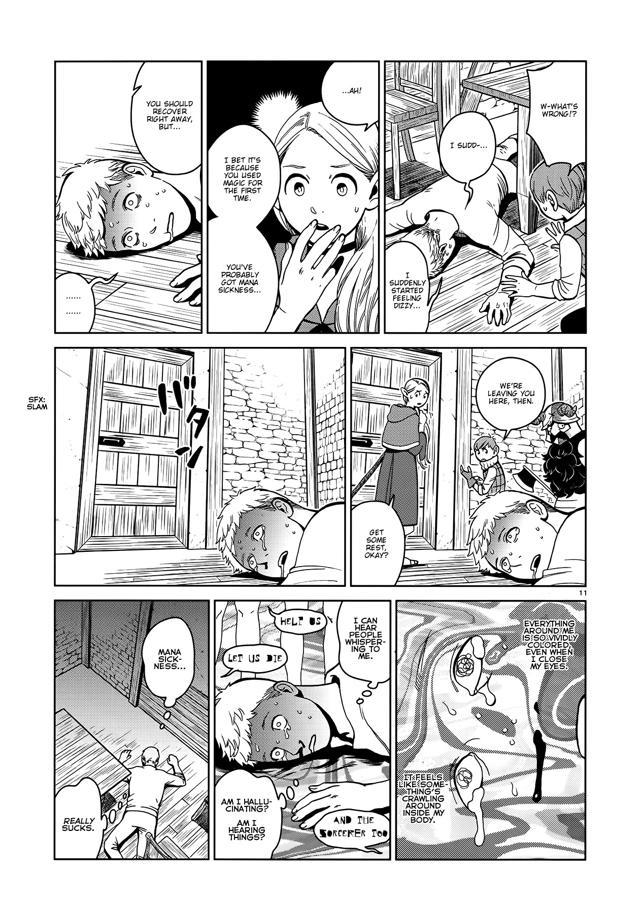 Dungeon Meshi Chapter 34 page 11 - Chapter 34: Cockatrice