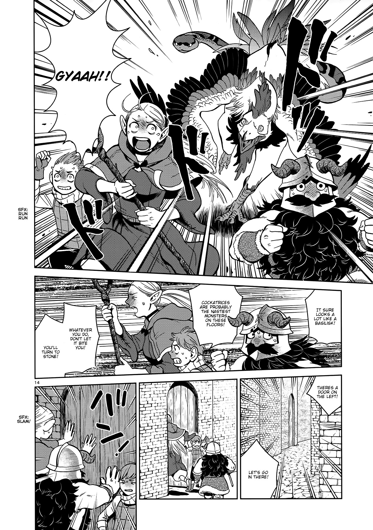 Dungeon Meshi Chapter 34 page 14 - Chapter 34: Cockatrice