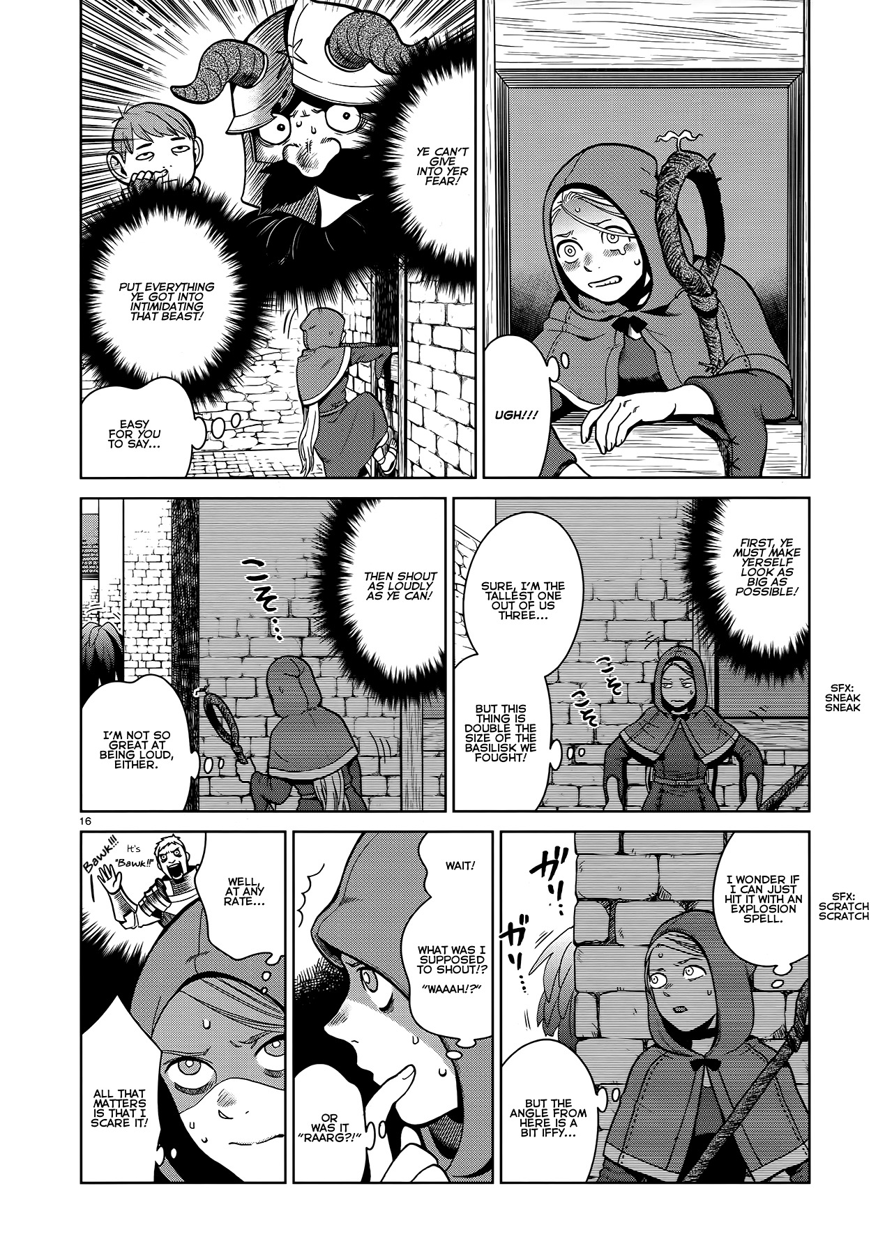 Dungeon Meshi Chapter 34 page 16 - Chapter 34: Cockatrice