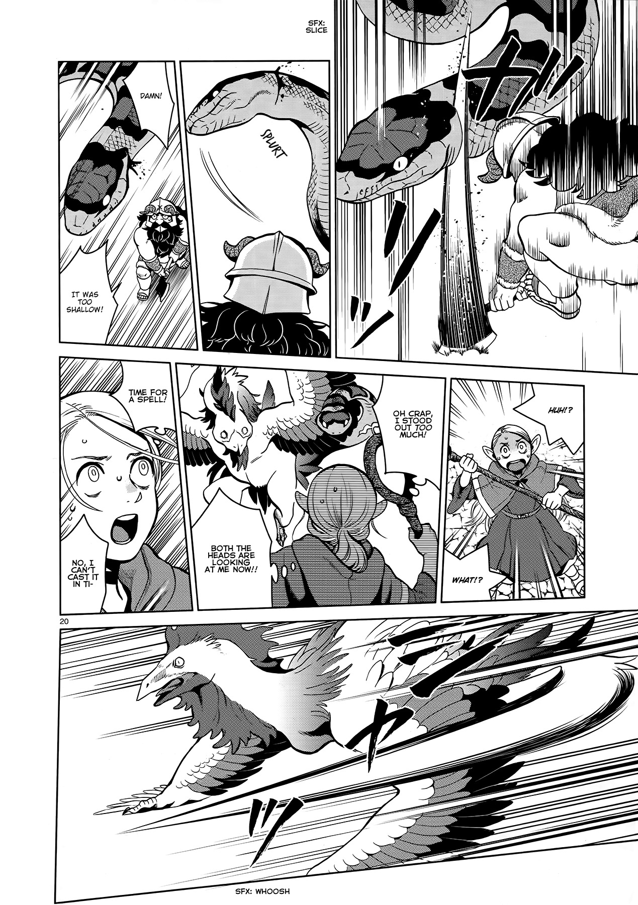 Dungeon Meshi Chapter 34 page 20 - Chapter 34: Cockatrice