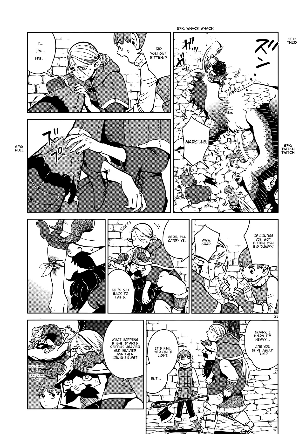 Dungeon Meshi Chapter 34 page 23 - Chapter 34: Cockatrice