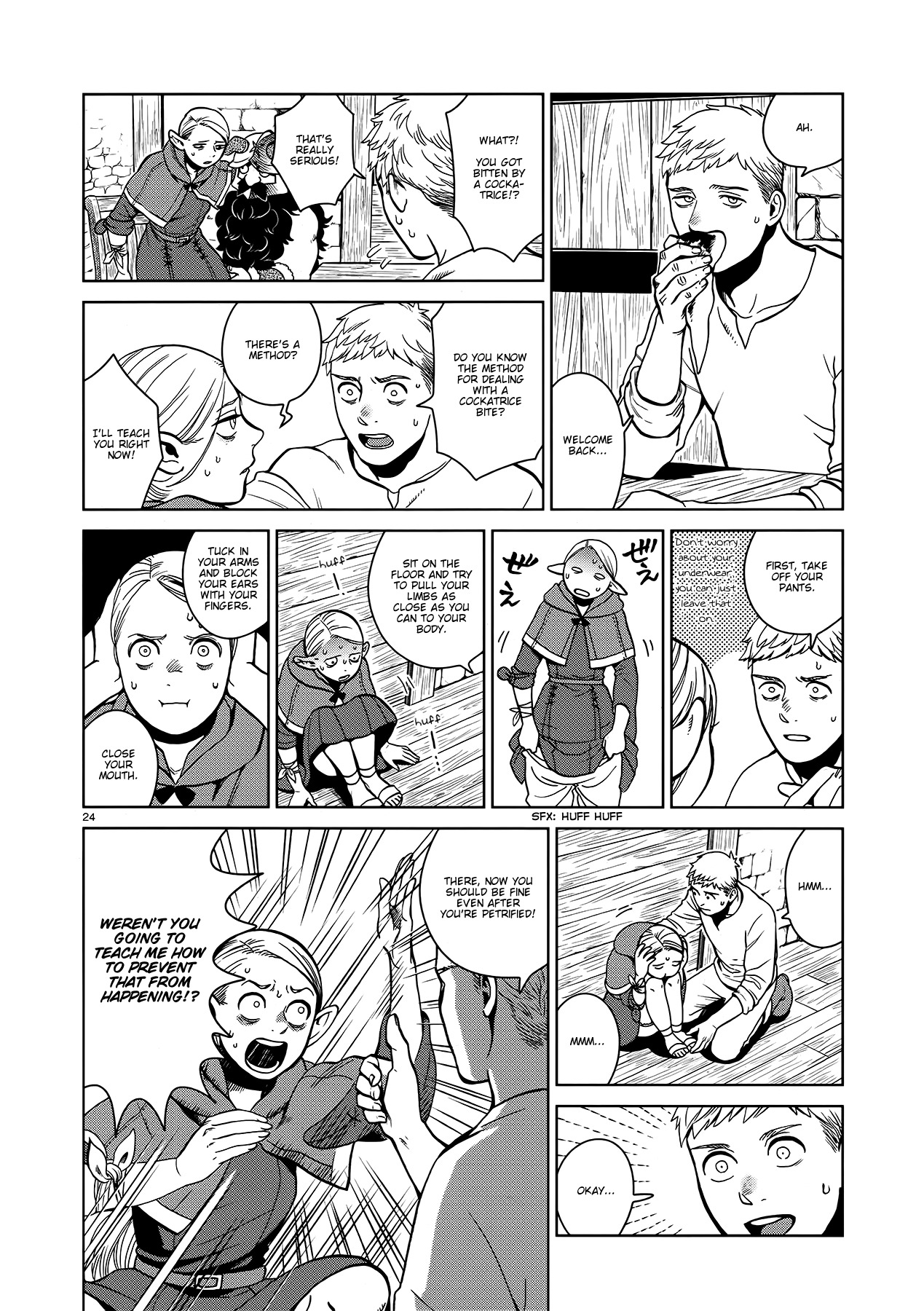 Dungeon Meshi Chapter 34 page 24 - Chapter 34: Cockatrice