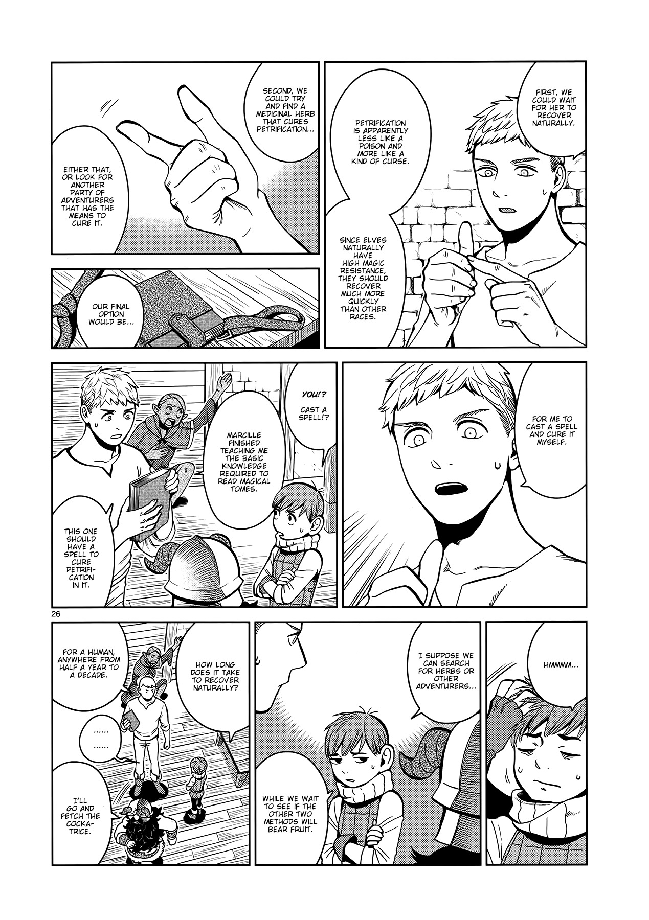 Dungeon Meshi Chapter 34 page 26 - Chapter 34: Cockatrice