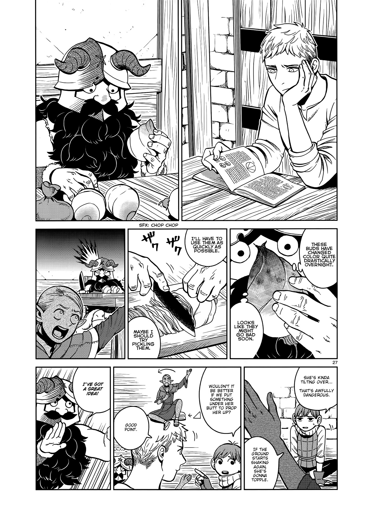 Dungeon Meshi Chapter 34 page 27 - Chapter 34: Cockatrice