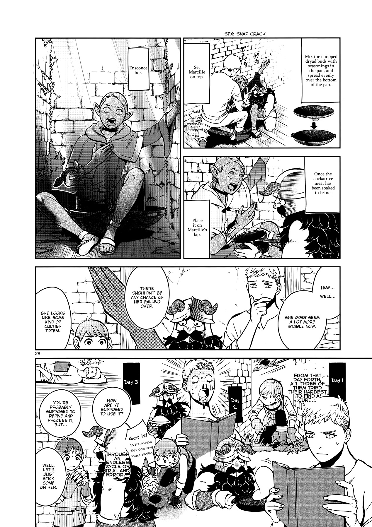 Dungeon Meshi Chapter 34 page 28 - Chapter 34: Cockatrice