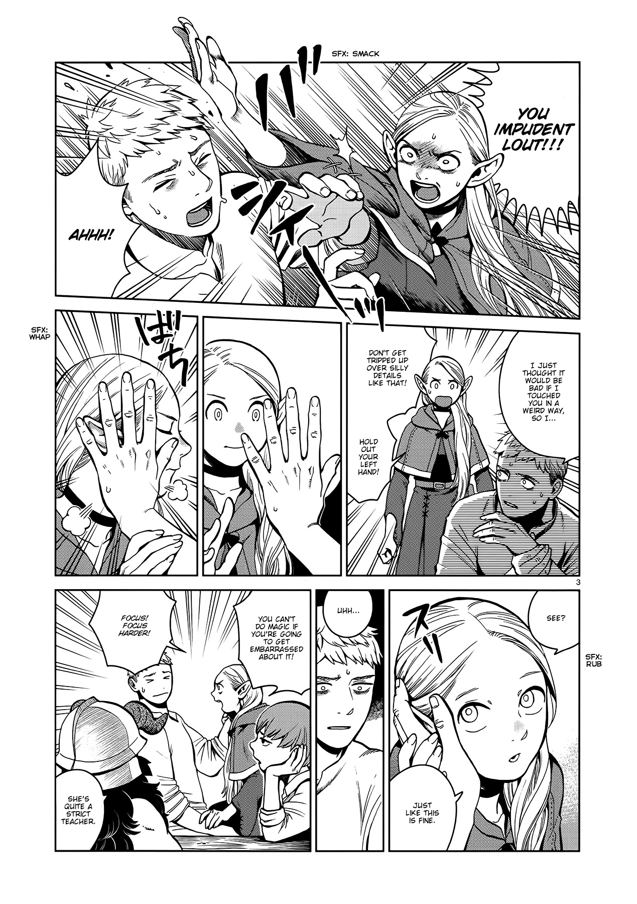 Dungeon Meshi Chapter 34 page 3 - Chapter 34: Cockatrice