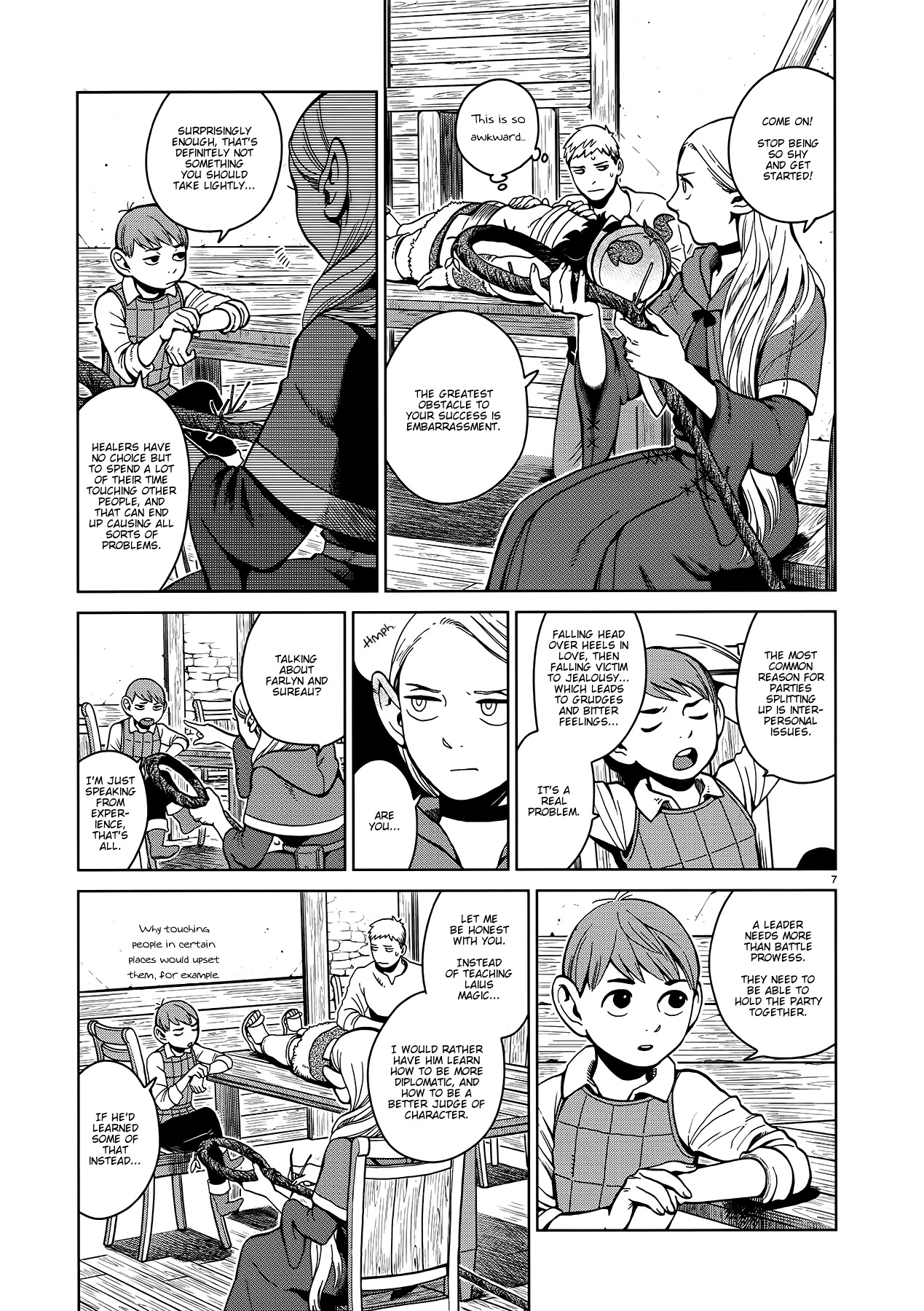 Dungeon Meshi Chapter 34 page 7 - Chapter 34: Cockatrice