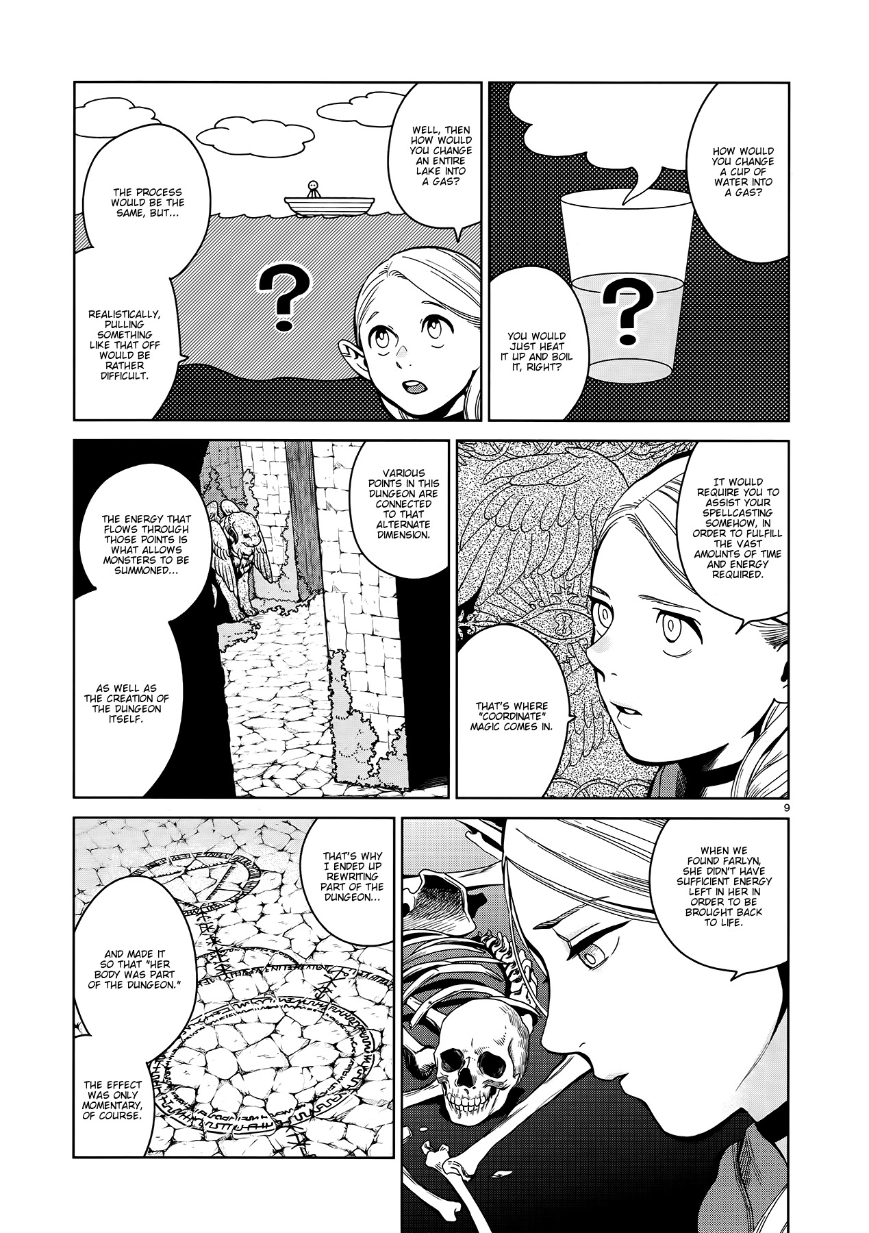 Dungeon Meshi Chapter 34 page 9 - Chapter 34: Cockatrice