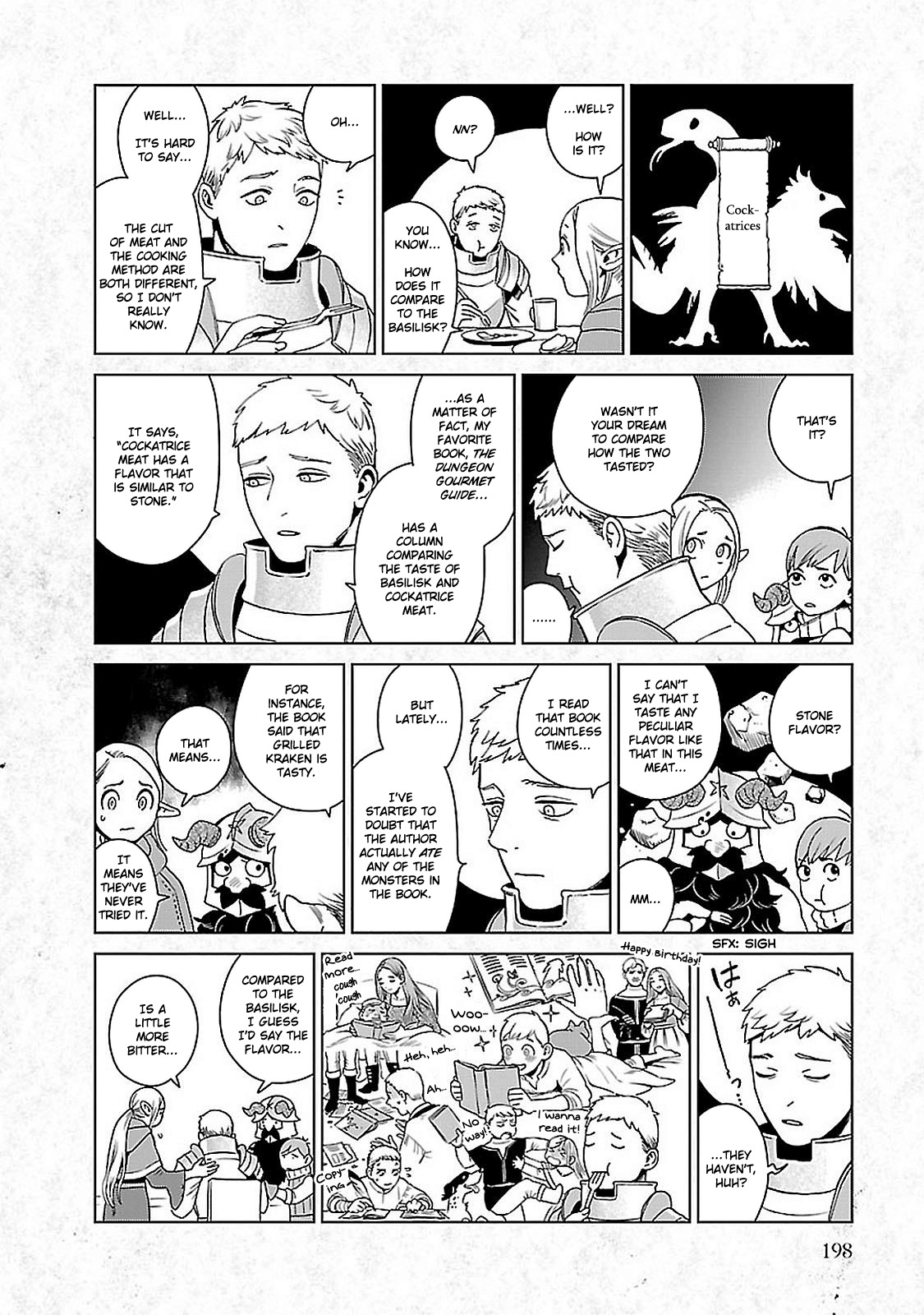 Dungeon Meshi Chapter 35.5 page 3 - Chapter 35.5: Extra - Monster Tidbits 5