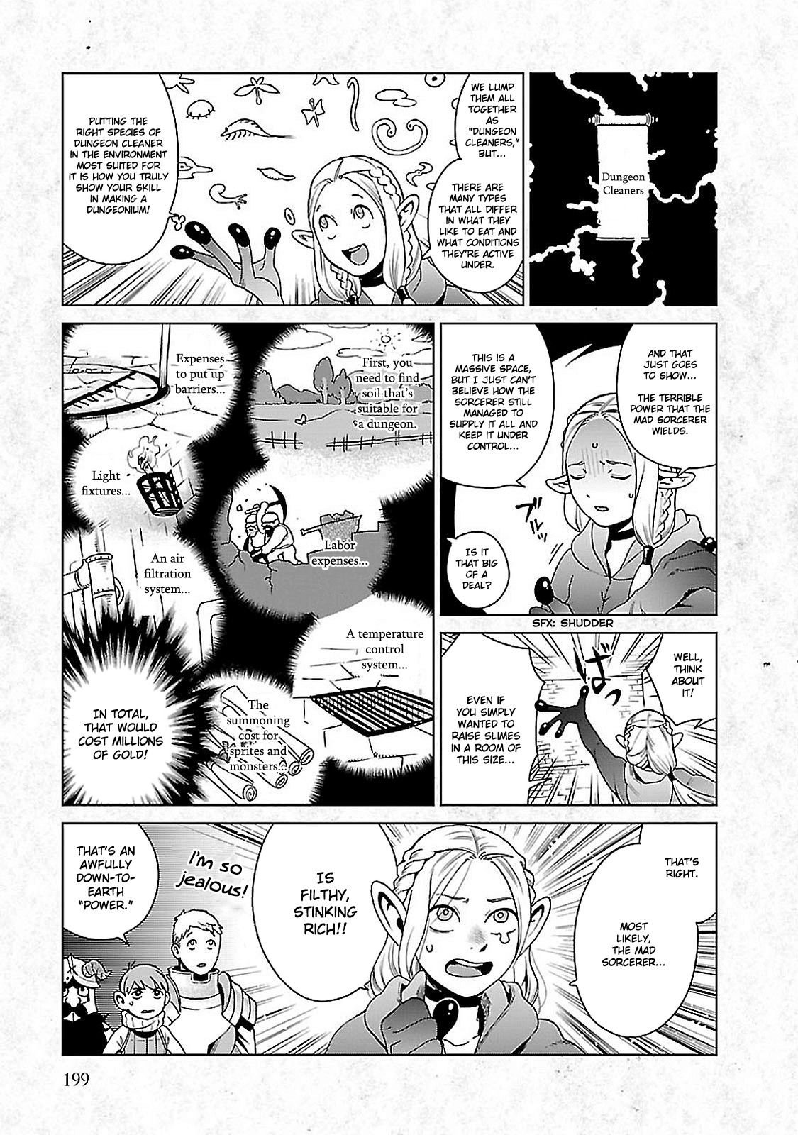 Dungeon Meshi Chapter 35.5 page 4 - Chapter 35.5: Extra - Monster Tidbits 5
