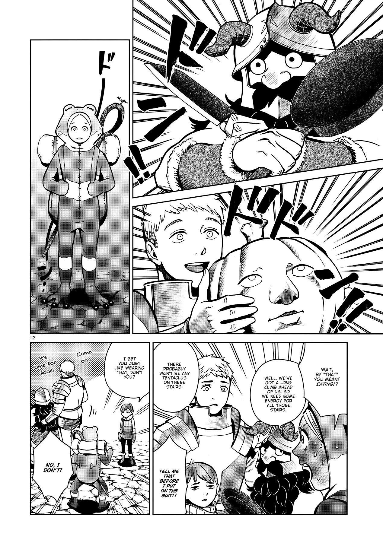 Dungeon Meshi Chapter 35 page 12 - Chapter 35: Cleaners