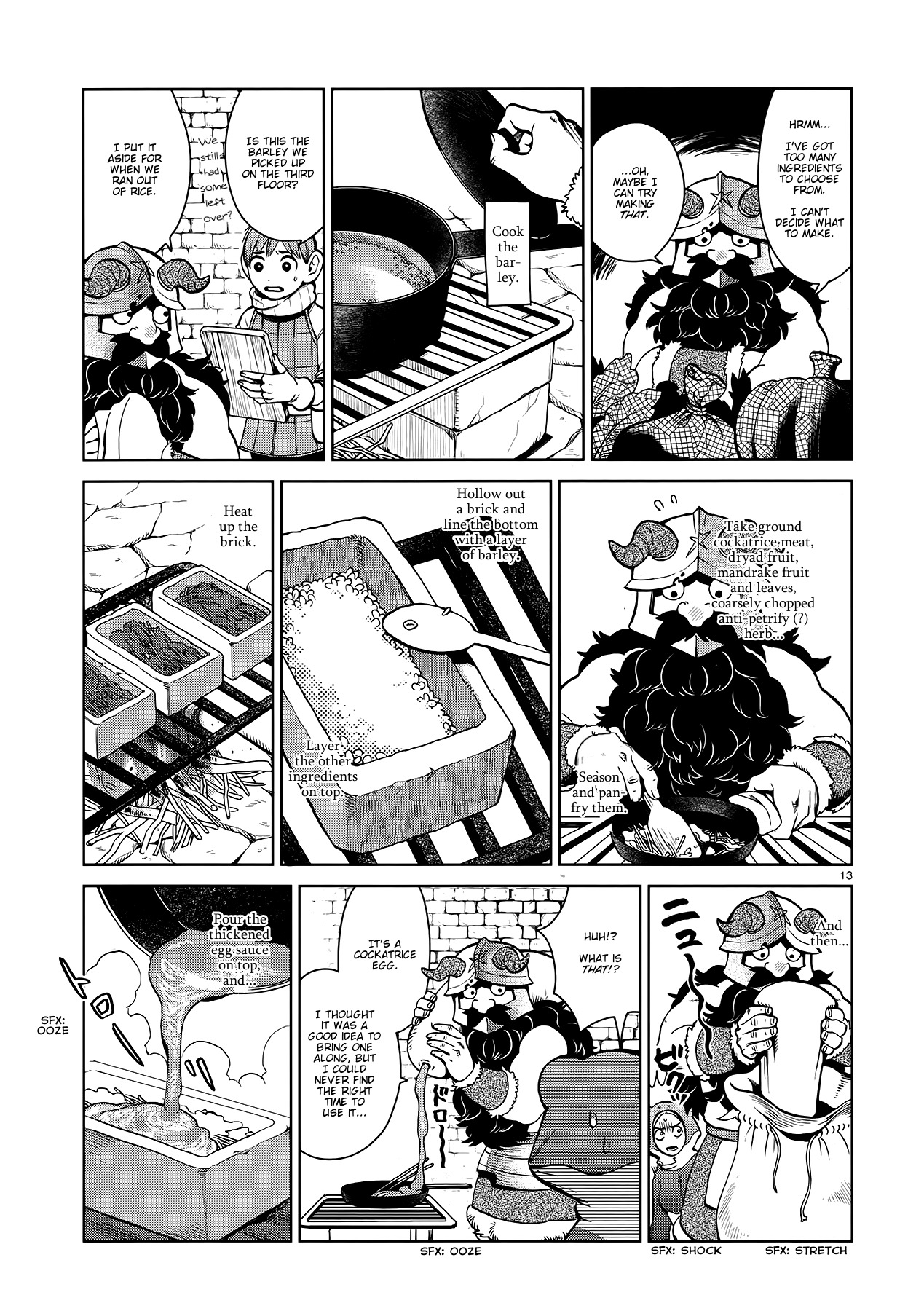 Dungeon Meshi Chapter 35 page 13 - Chapter 35: Cleaners