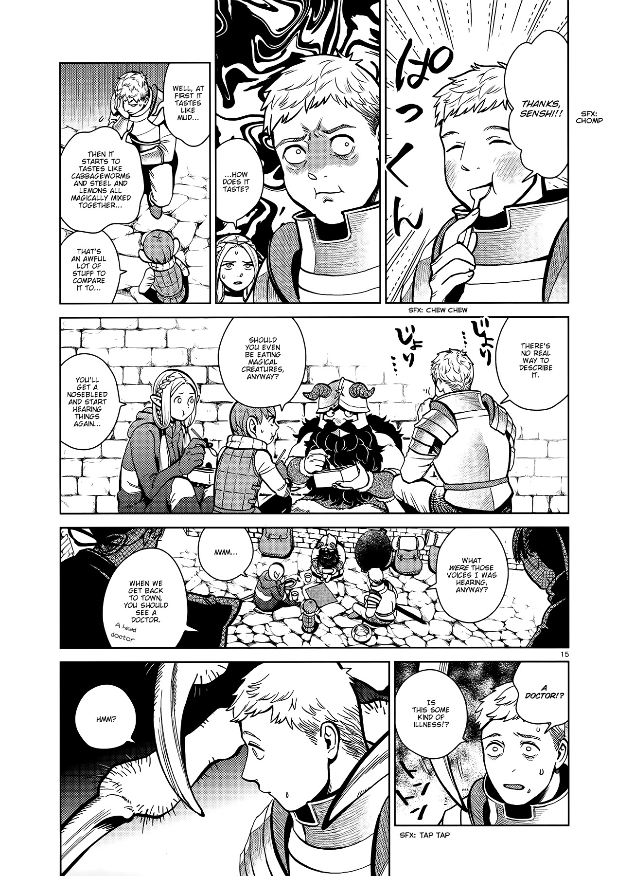 Dungeon Meshi Chapter 35 page 15 - Chapter 35: Cleaners