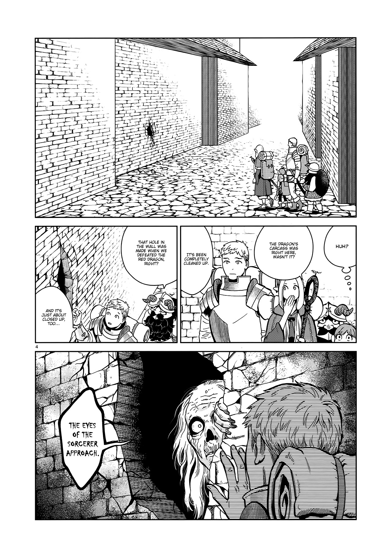 Dungeon Meshi Chapter 35 page 4 - Chapter 35: Cleaners