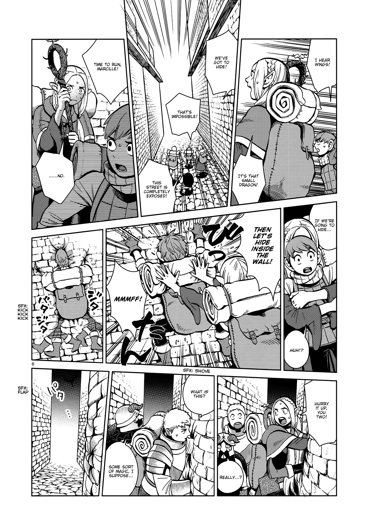 Dungeon Meshi Chapter 35 page 6 - Chapter 35: Cleaners