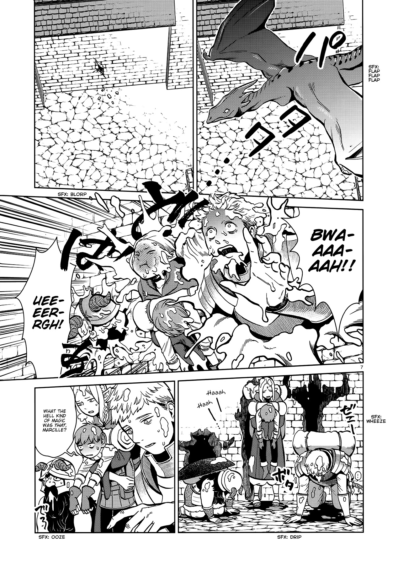 Dungeon Meshi Chapter 35 page 7 - Chapter 35: Cleaners