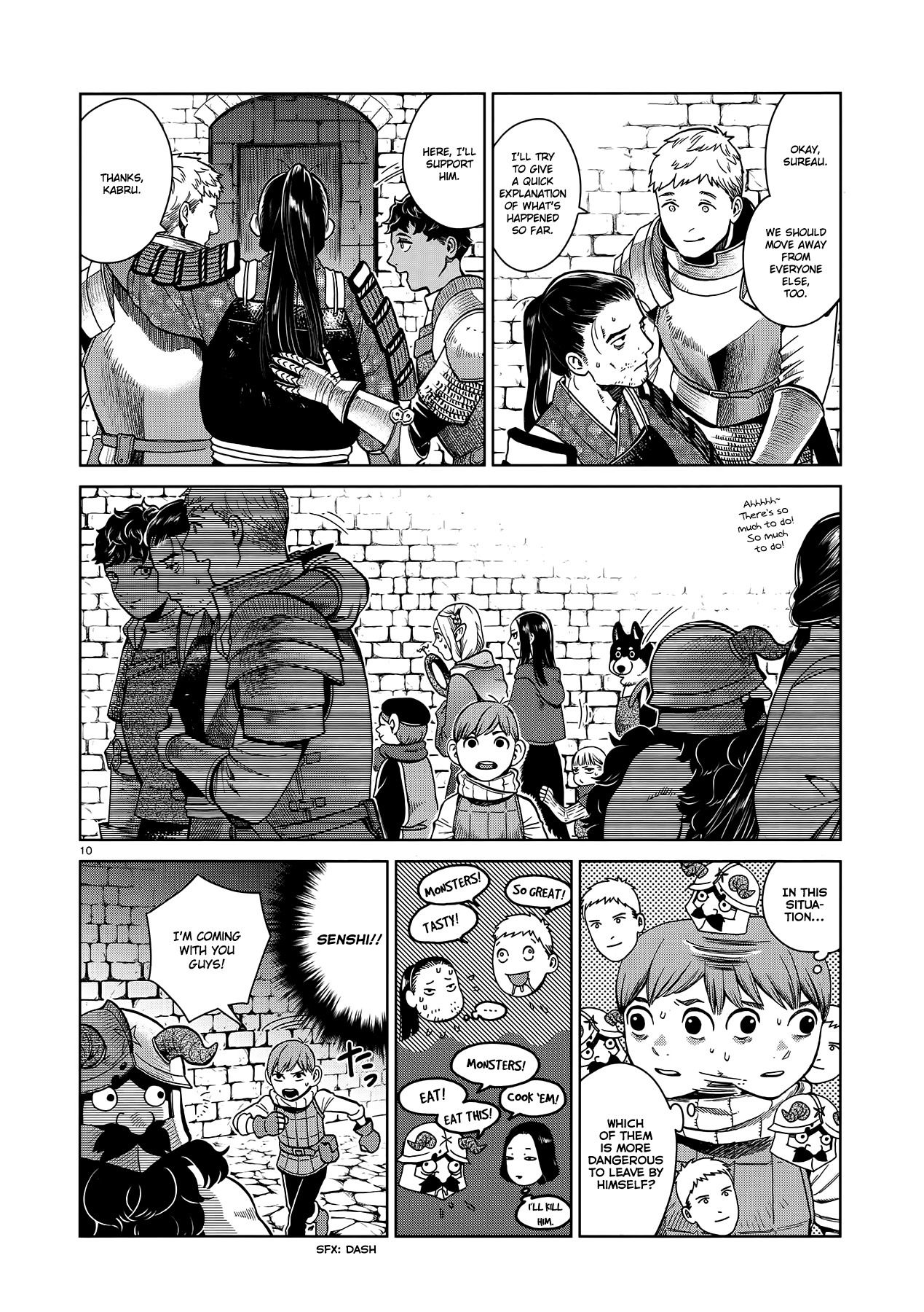 Dungeon Meshi Chapter 36 page 10 - Chapter 36: Mirin-boshi