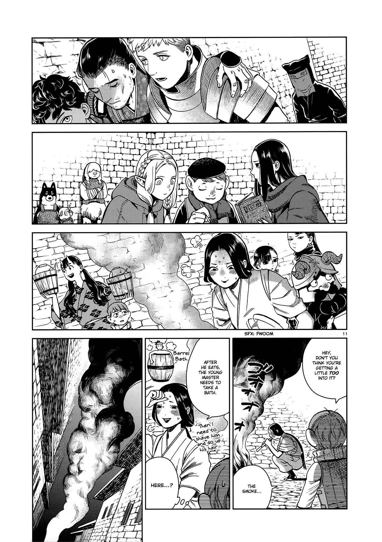Dungeon Meshi Chapter 36 page 11 - Chapter 36: Mirin-boshi