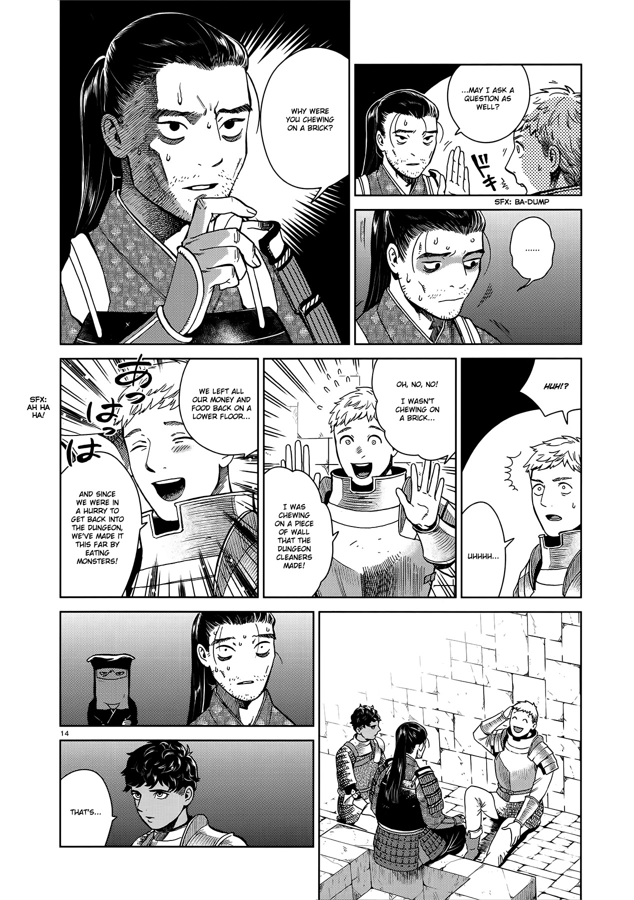 Dungeon Meshi Chapter 36 page 14 - Chapter 36: Mirin-boshi
